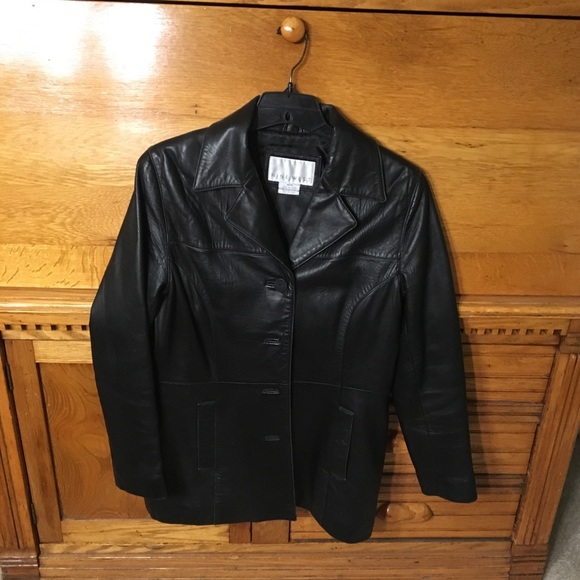 Nine West Jackets & Blazers - Nine West Black Leather Jacket